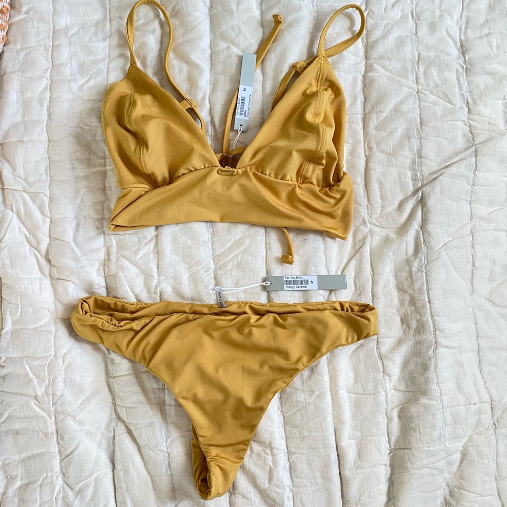 Gooseberry Seaside Bikini yellow